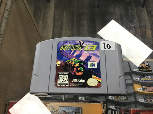 Extreme G Poor Label Nintendo 64