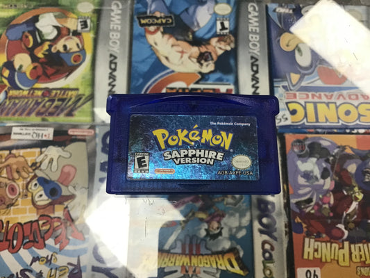 Pokémon Sapphire Nintendo Gameboy Advance (Good Label)