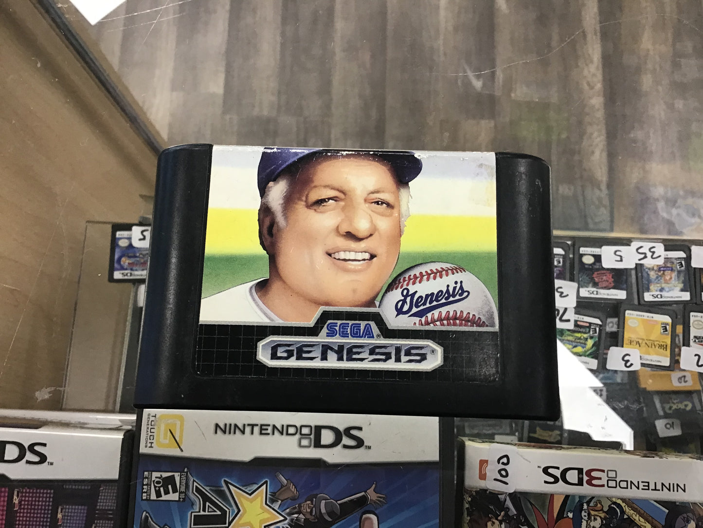 Tommy Lasorda Baseball Sega Genesis