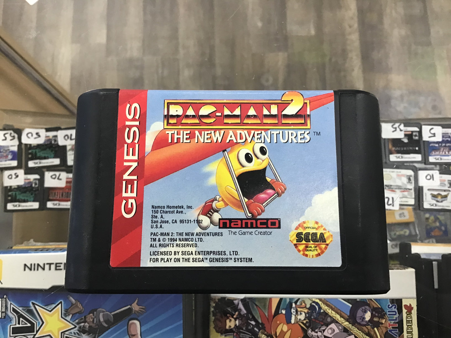 Pac Man 2 The New Adventures Sega Genesis