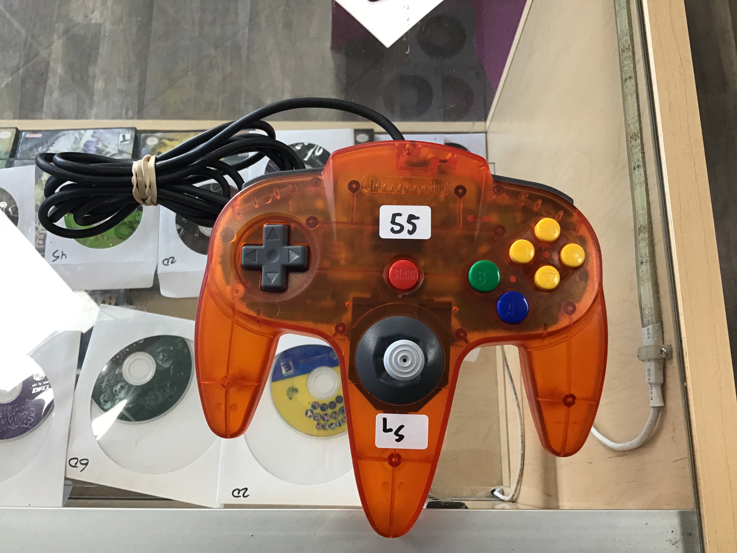 Nintendo 64 Controller Fire Orange (Loose Stick)