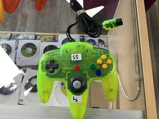 Nintendo 64 Controller Extreme Green (Loose Stick)