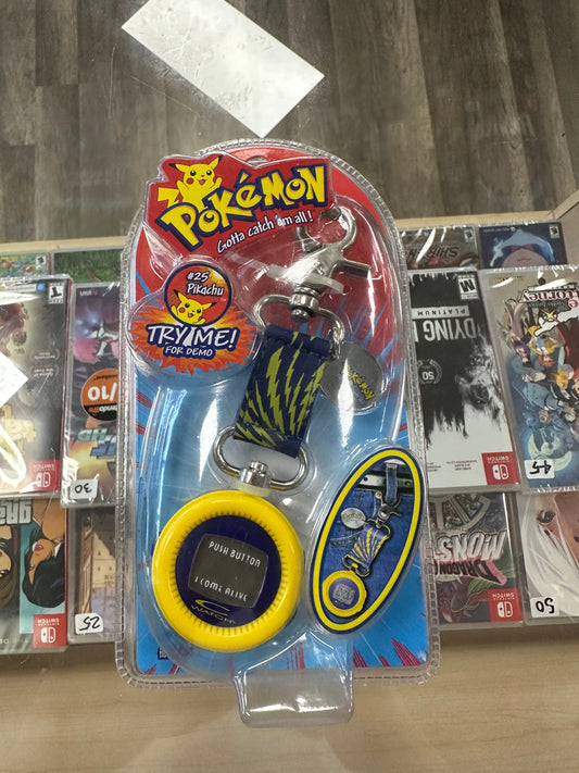 Pokémon Animated Pocket Watch Pikachu Brand New