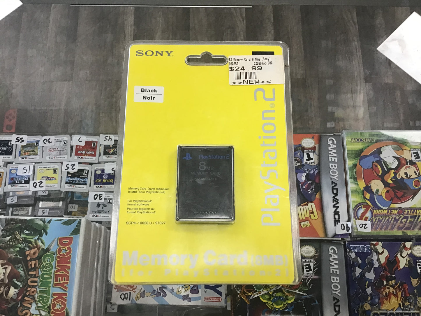 PlayStation 2 Memory Card Sealed