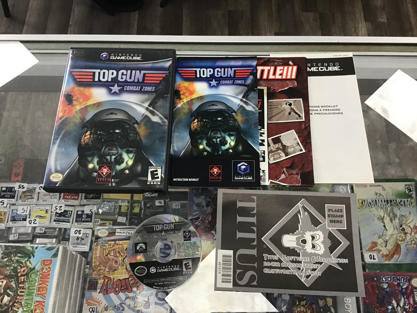 Top Gun Combat Zones Nintendo GameCube