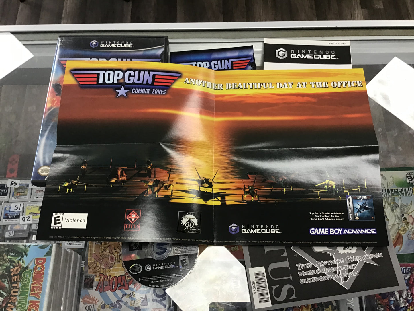 Top Gun Combat Zones Nintendo GameCube