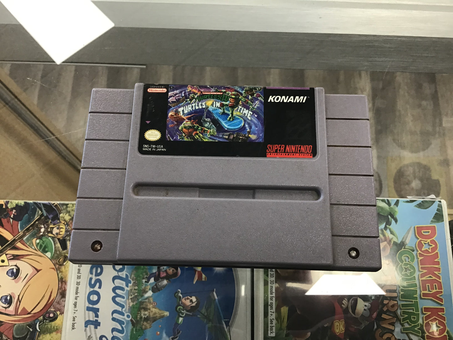 Turtles 4 Turtles in Time Super Nintendo