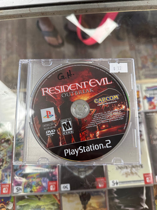 Resident Evil Outbreak PlayStation 2