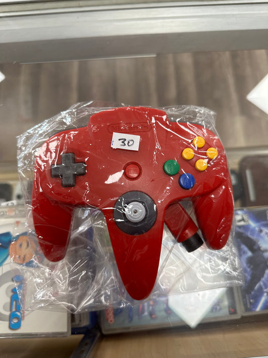 Nintendo 64 Controller Red (Nice Stick, 8/10)