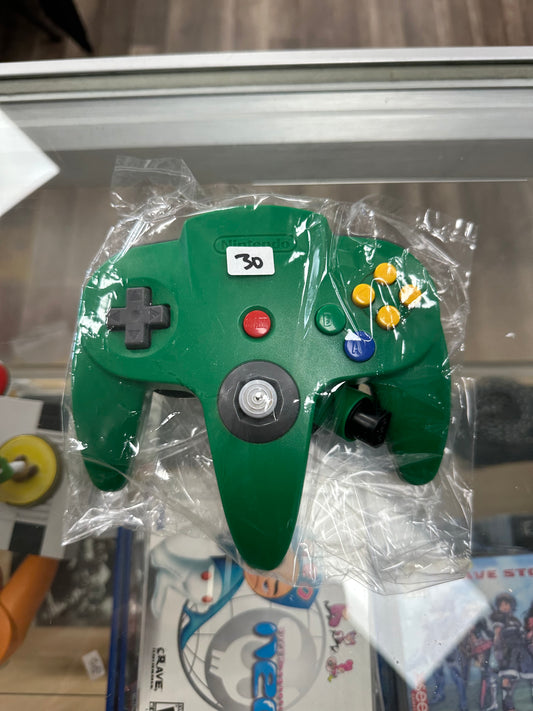 Nintendo 64 Controller Green (Nice Stick, 8/10)