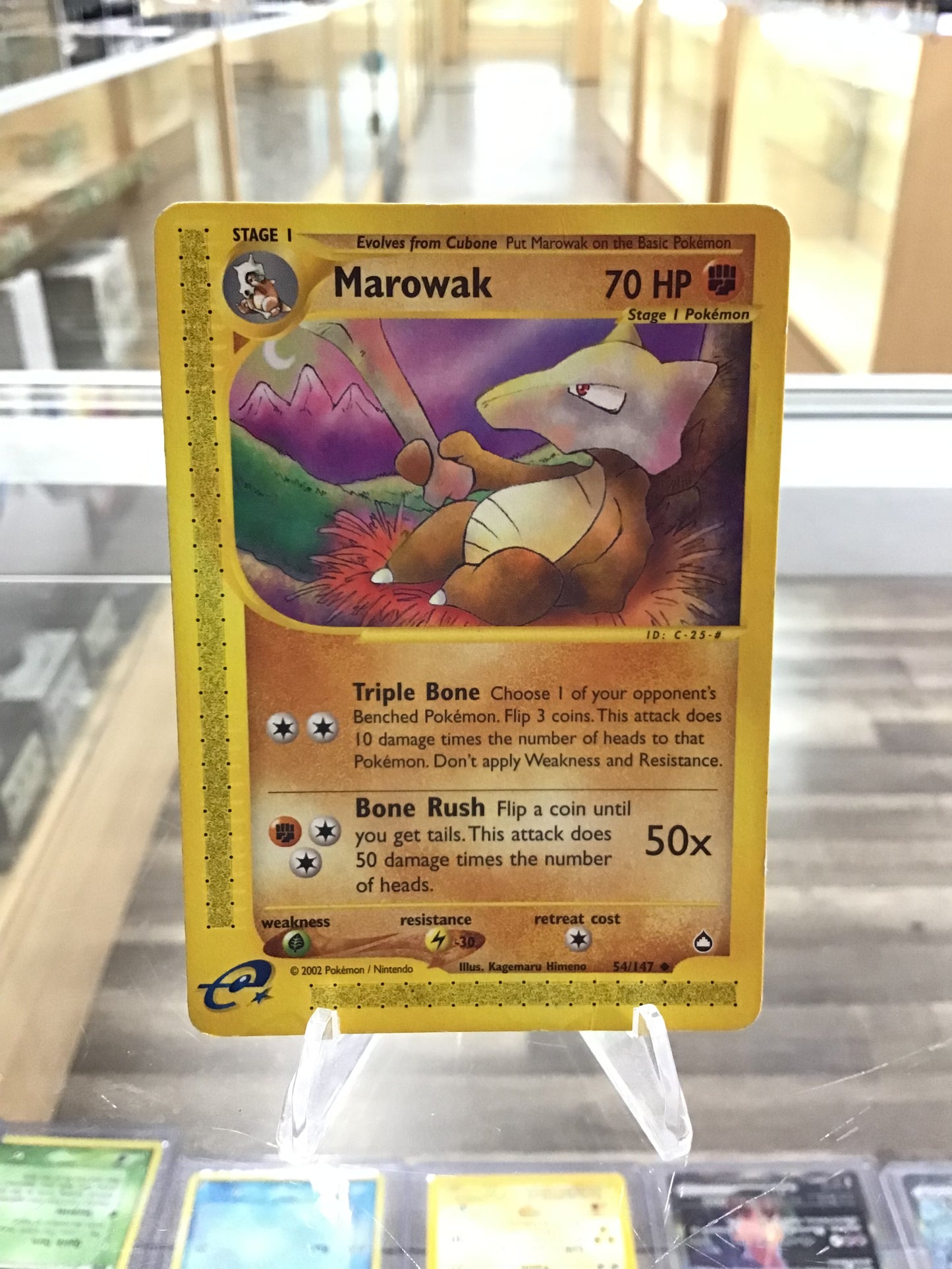 (HP) Marowak - Aquapolis