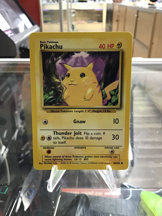 (NM) Pikachu - Base Set