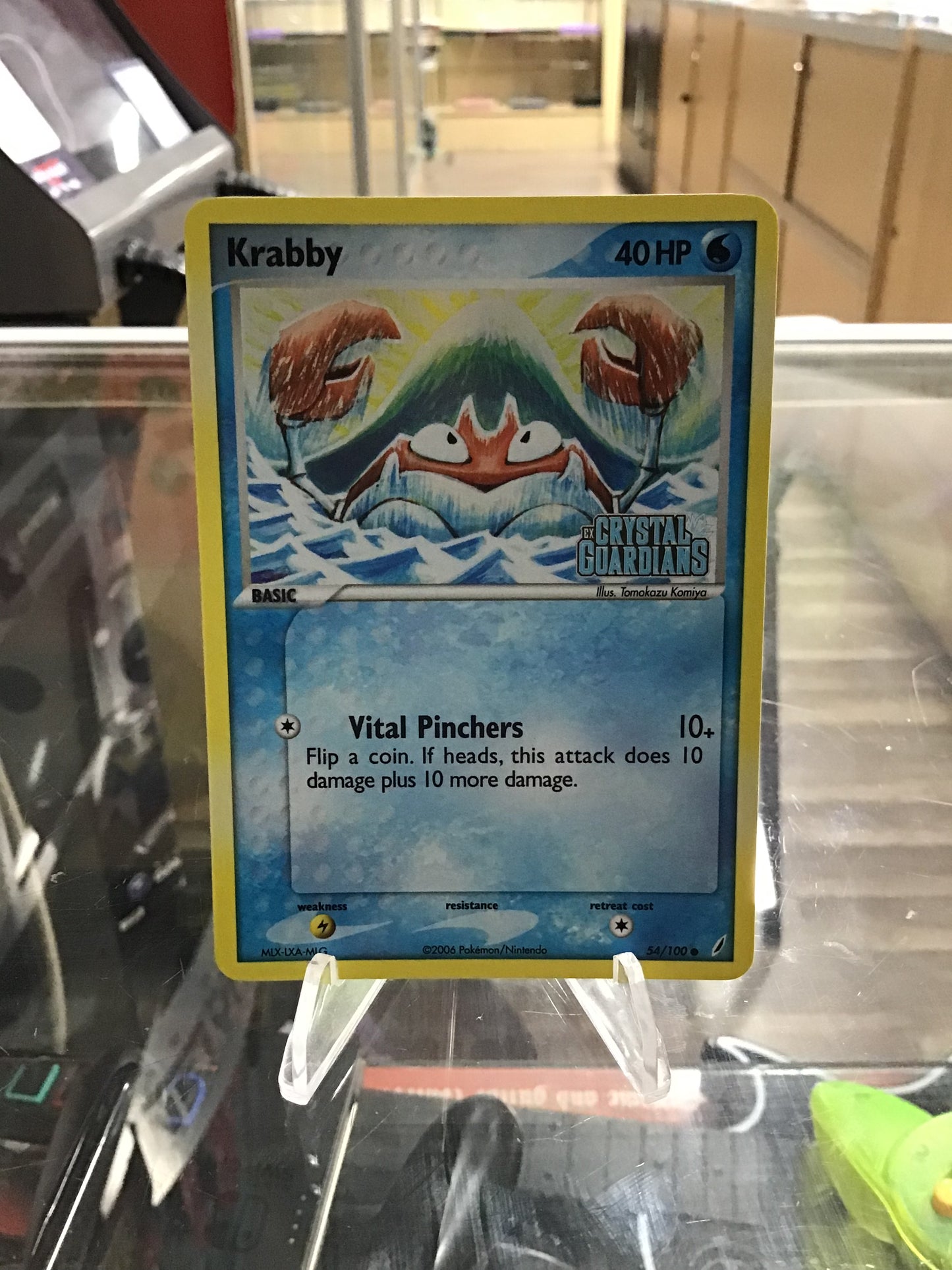 (NM) Krabby - EX Crystal Guardians