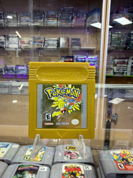 Pokémon Gold (Authentic) (New Battery) Nintendo Gameboy Color (1)