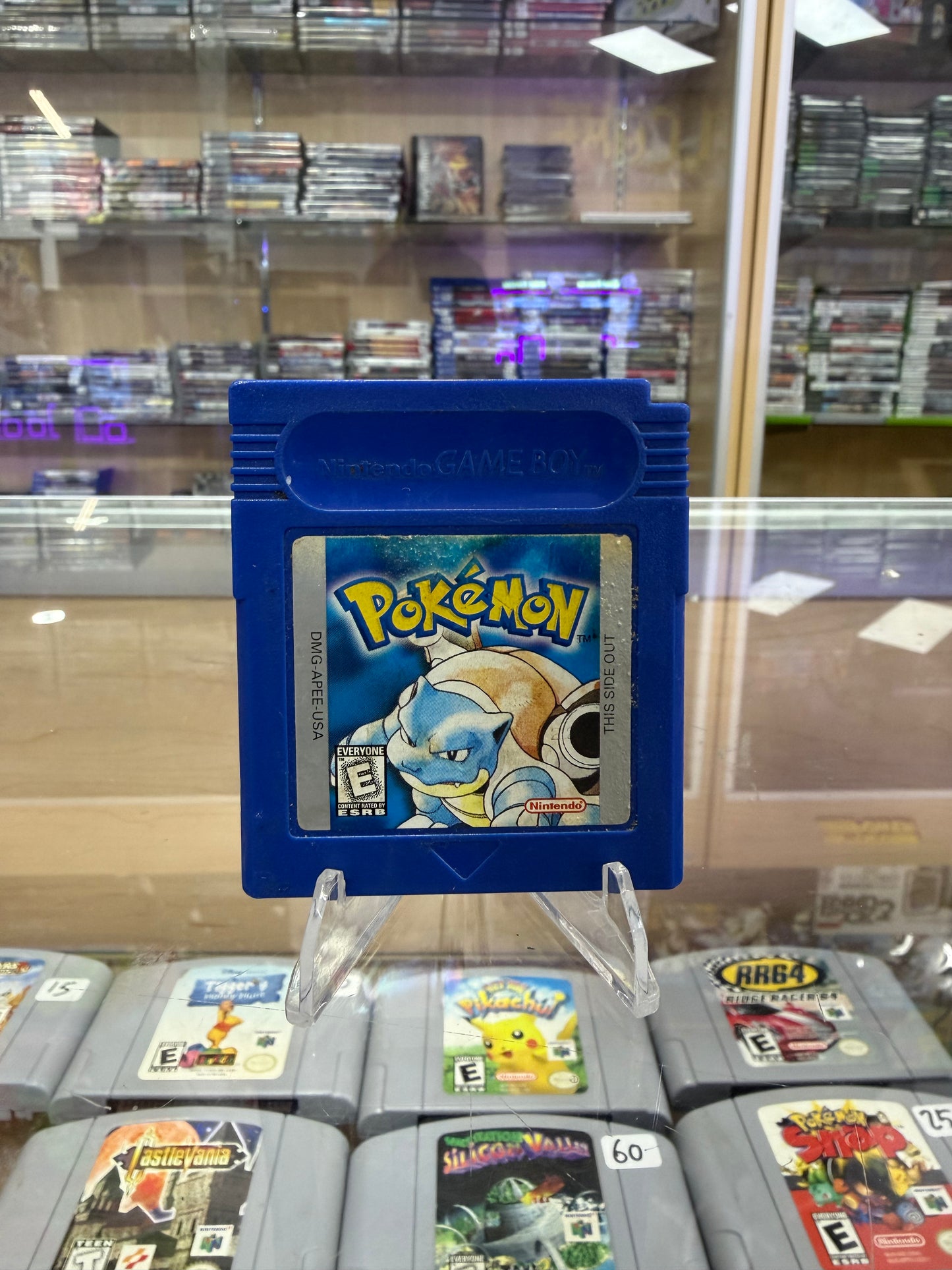 Pokémon Blue (Authentic) (New Battery) Nintendo Gameboy Color (2)