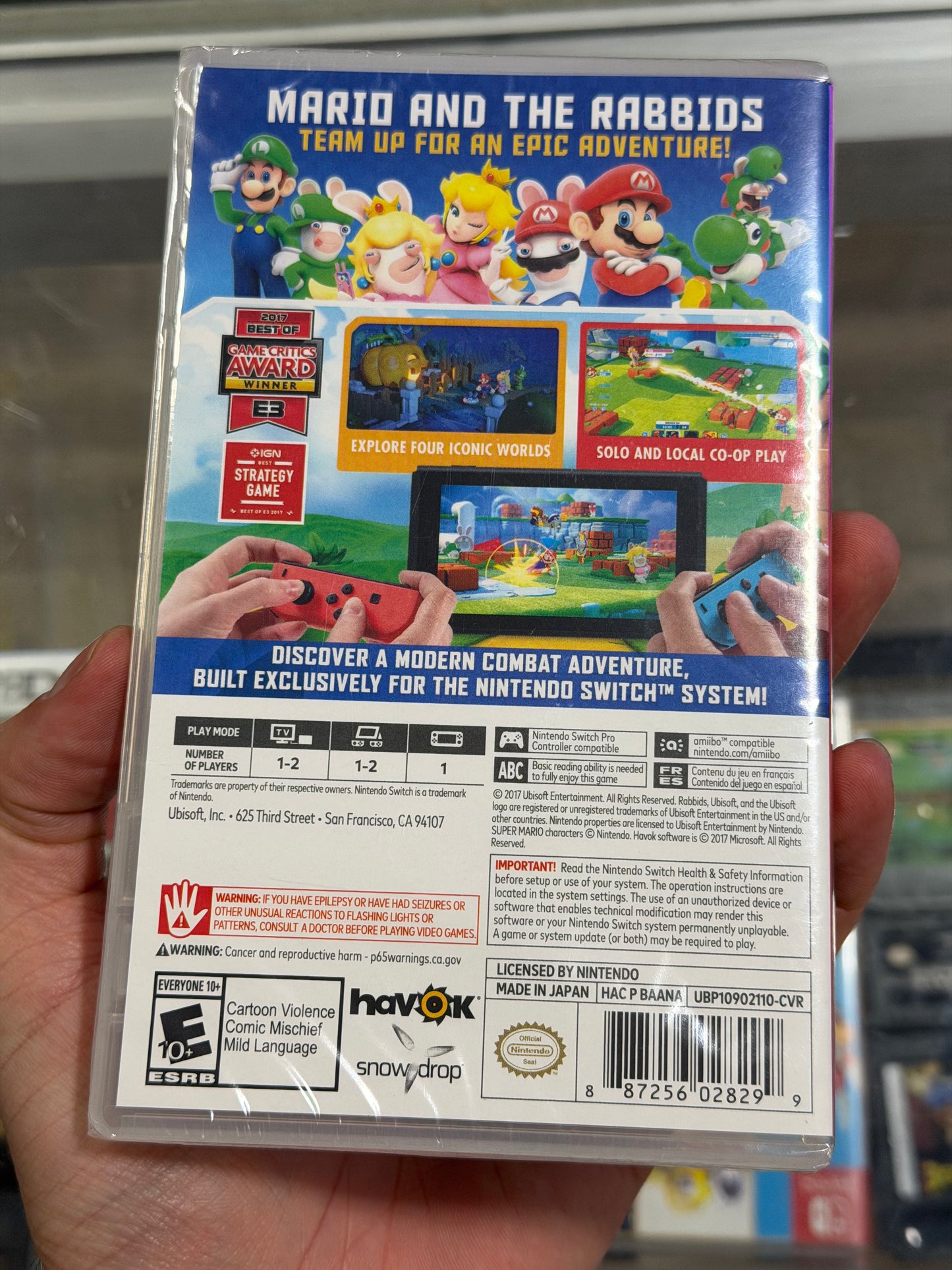 Mario + Rabbids Kingdom Battle Nintendo Switch