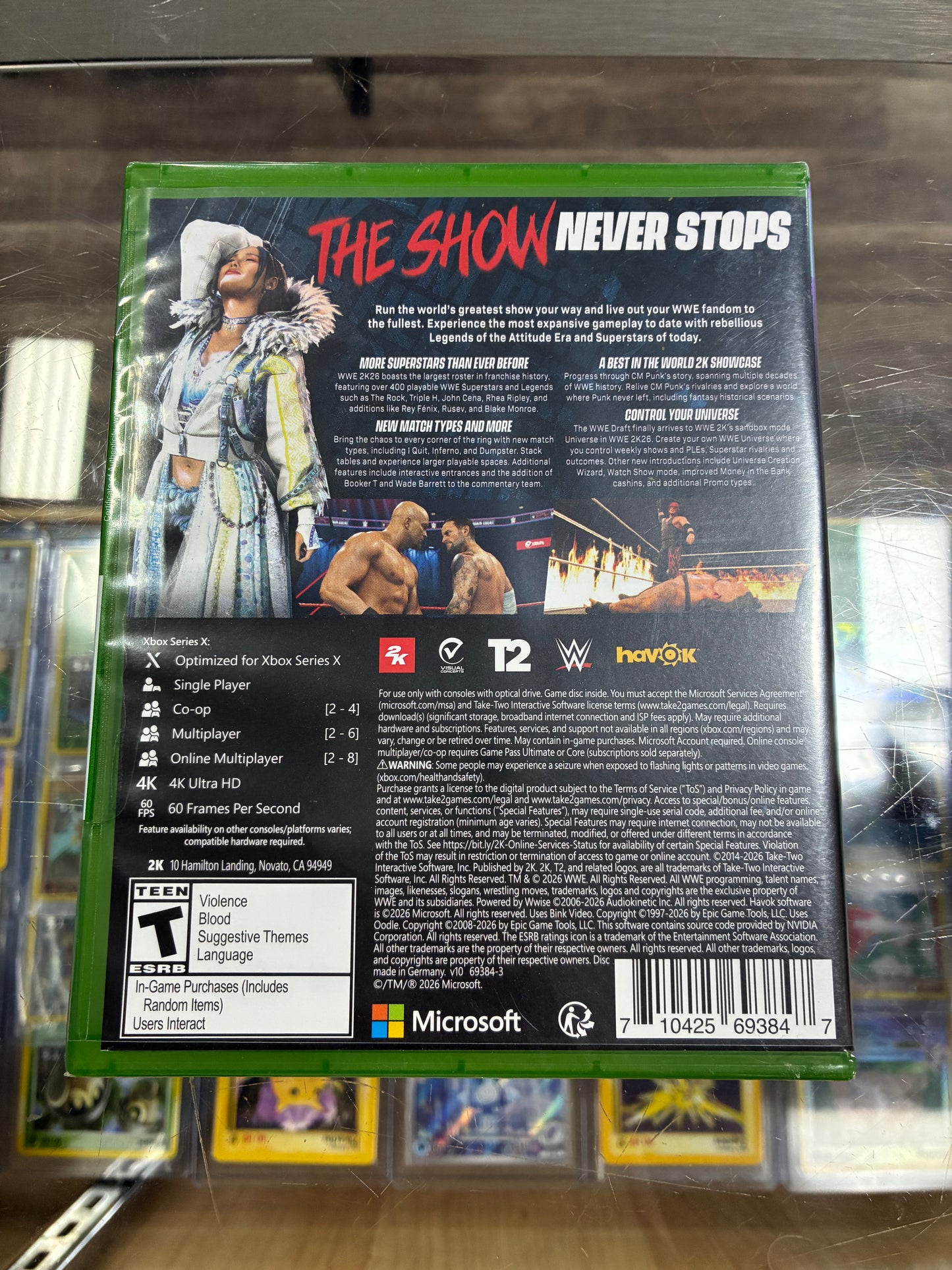 WWE 2K26 Xbox Series X UNOPENED