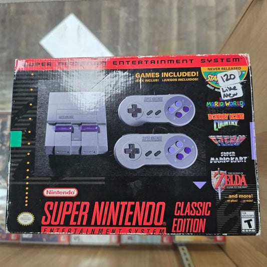 Super Nintendo Classic Edition in Box Like New