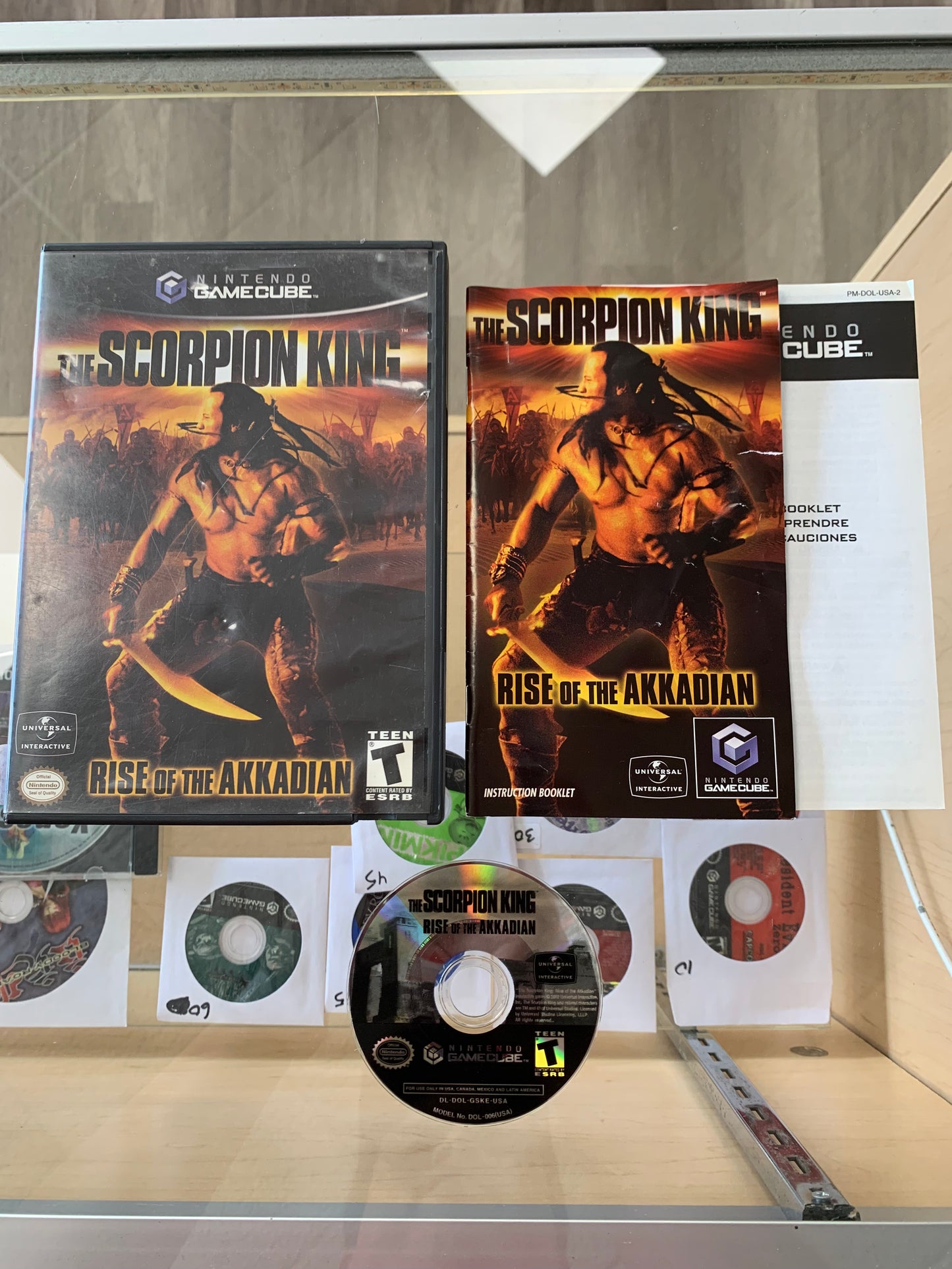 The Scorpion King Rise of the Akkadian for Nintendo GameCube