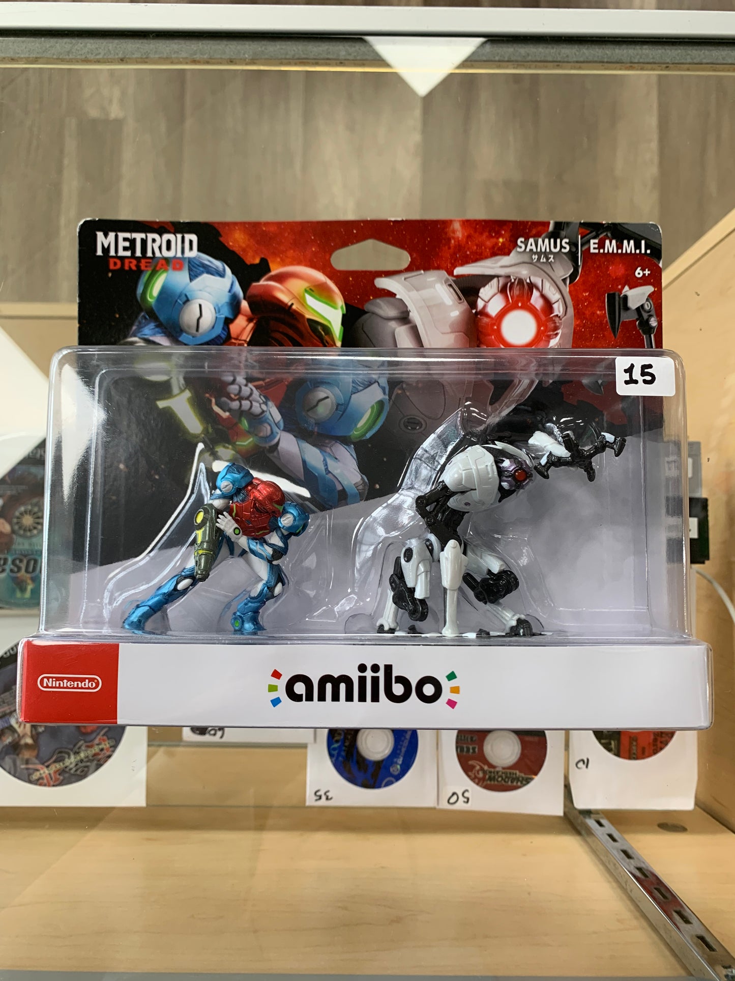 Metroid Dread Samus E.M.M.I. Two-Pack Amiibo