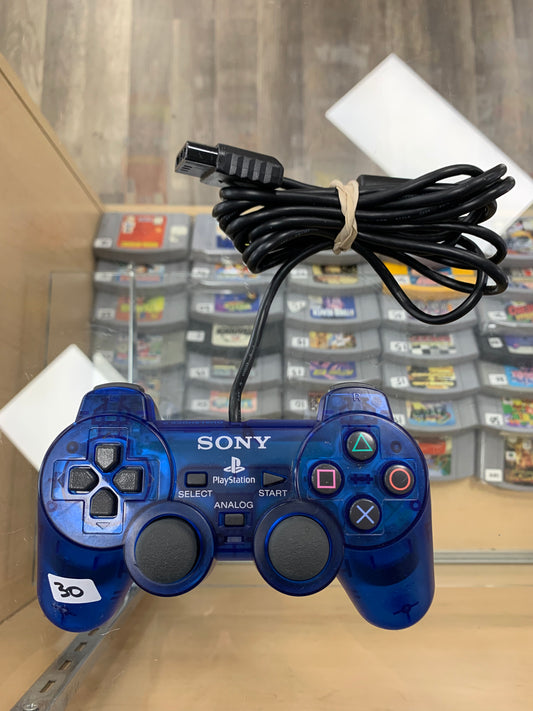 Blue DualShock 2 Controller for PlayStation 2 PS2