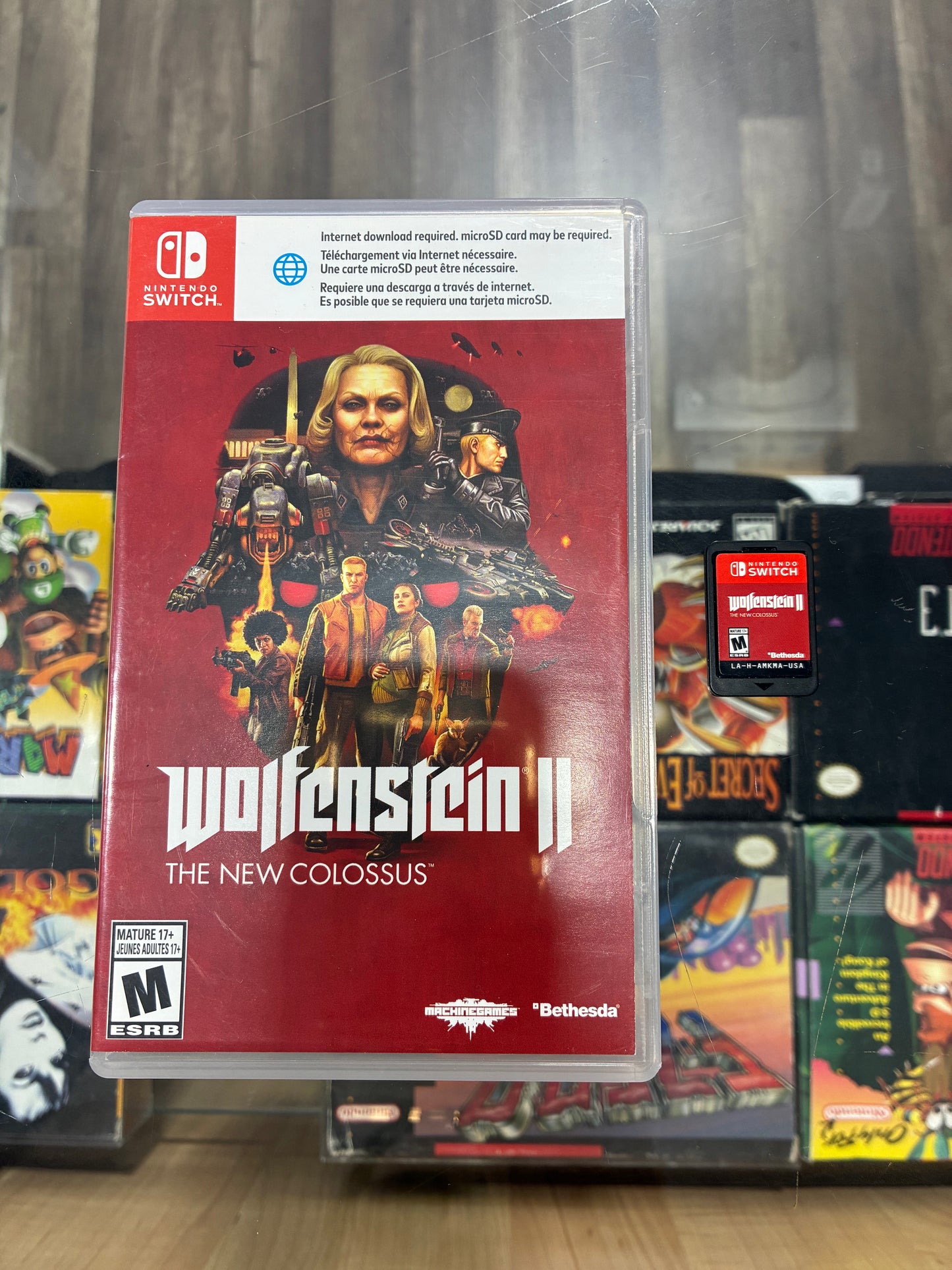 Wolfenstein II The New Colossus Nintendo Switch