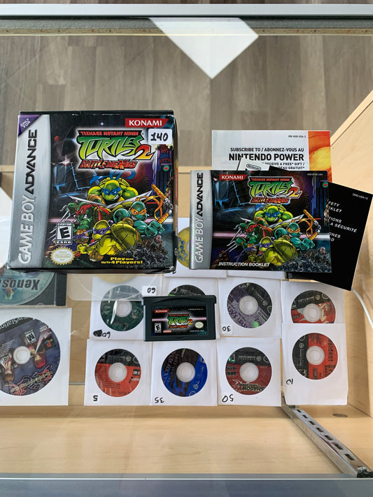 Teenage Mutant Ninja Turtles Battle Nexus 2 CIB for Game Boy Advance