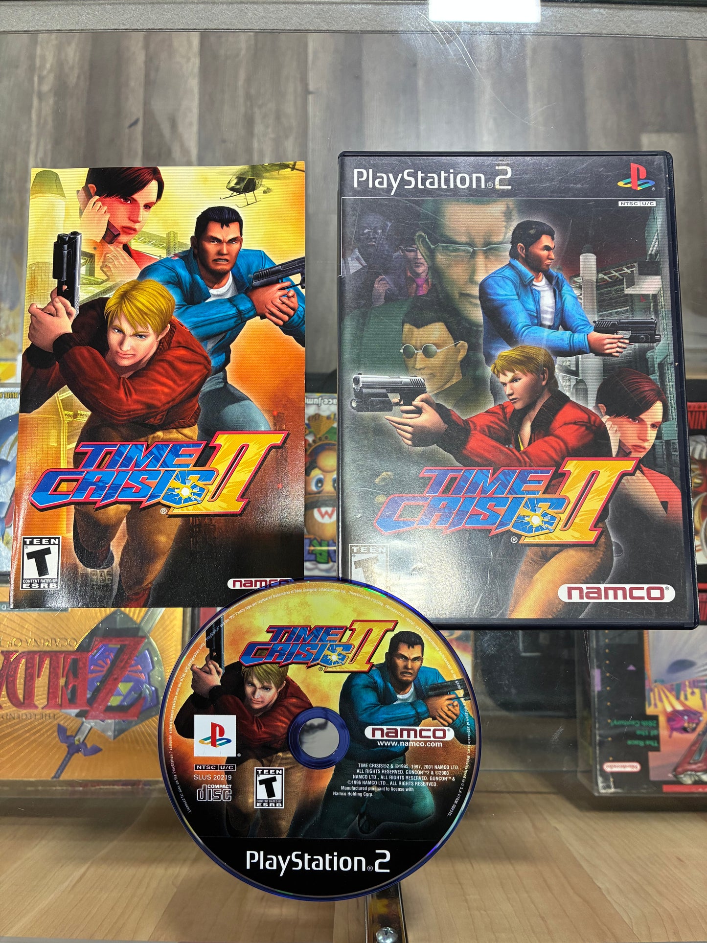 Time Crisis 2 w/ Registration Card PlayStation 2