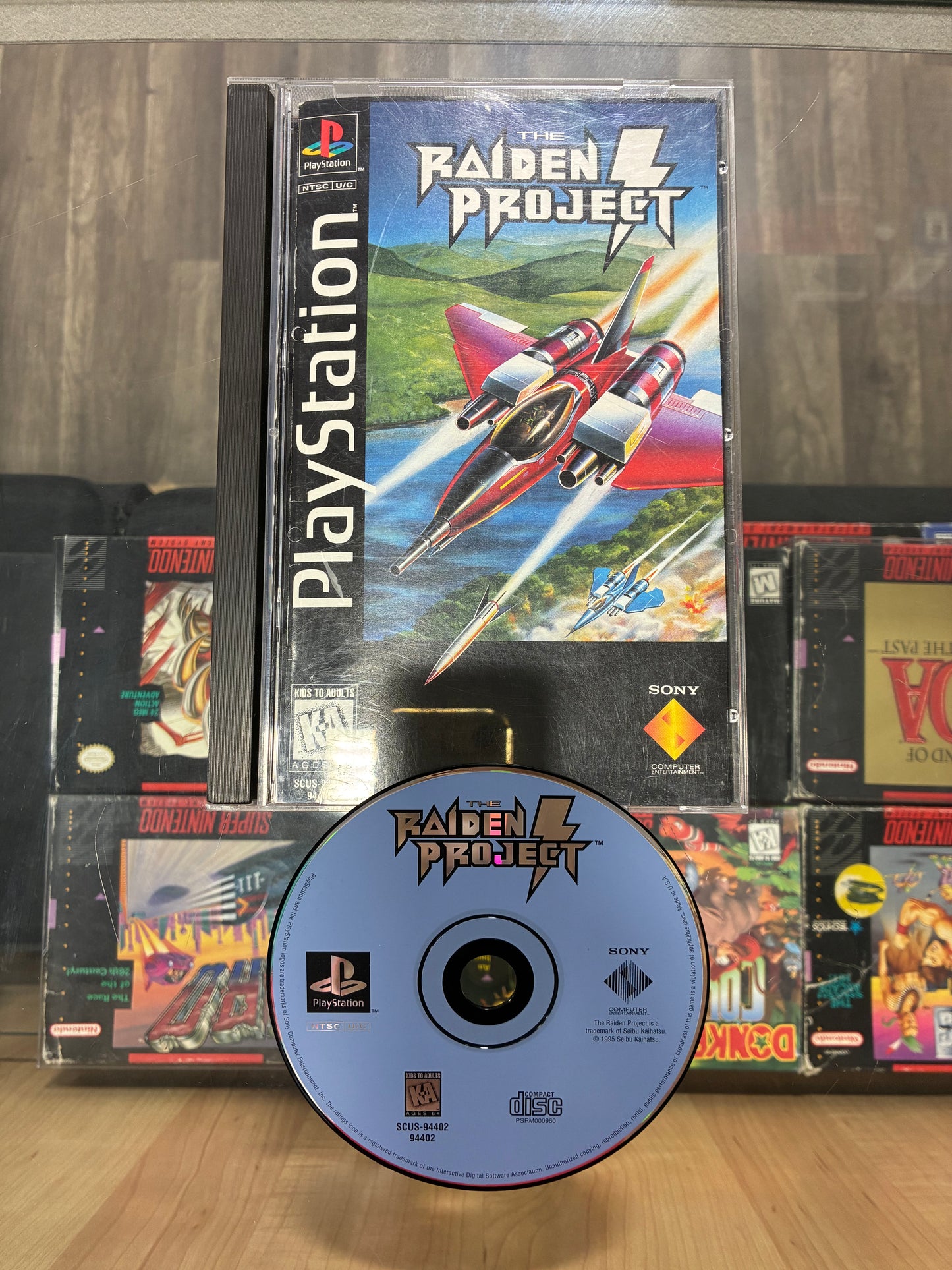 Raiden Project (Long Box) PlayStation 1