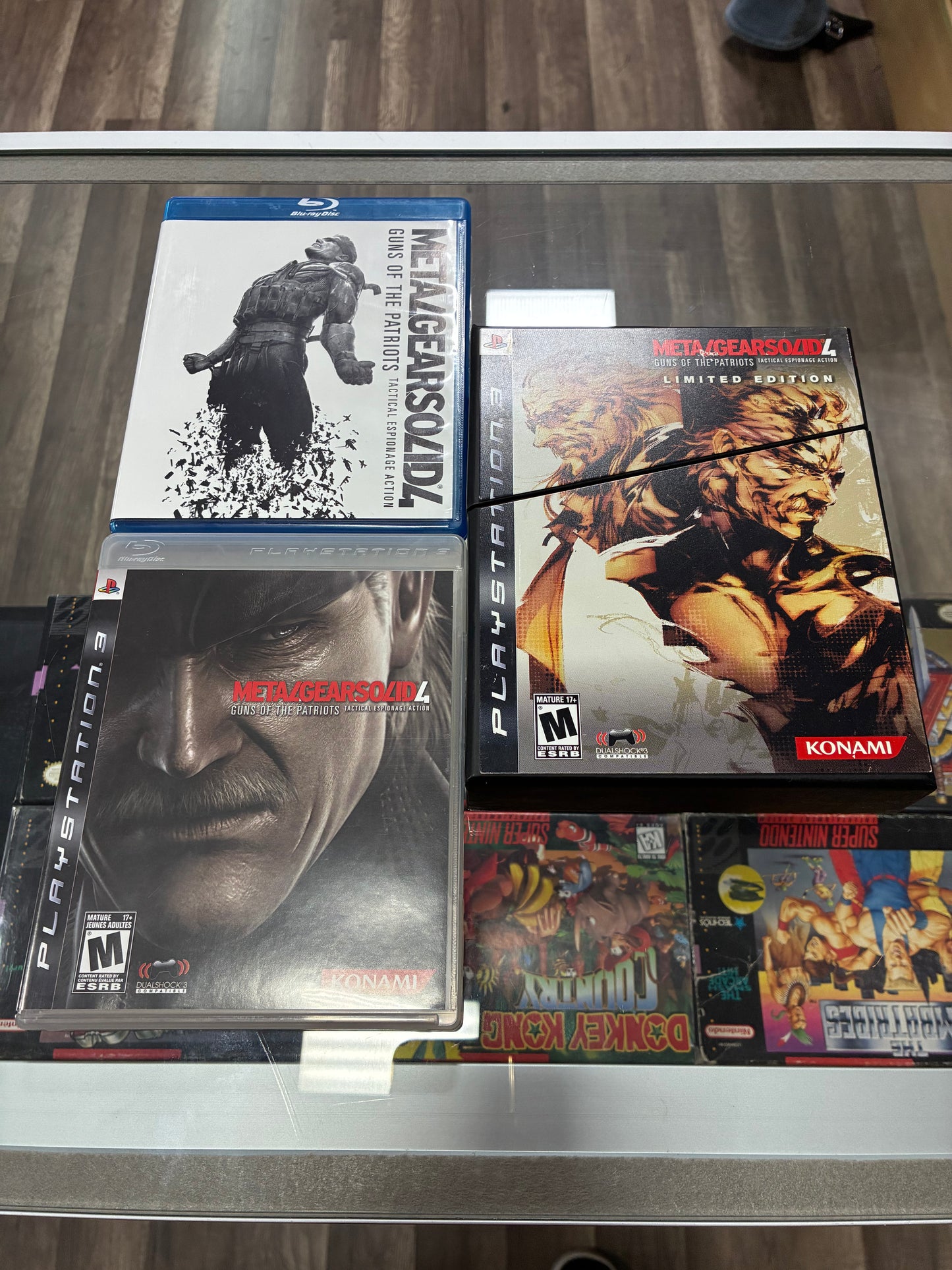 Metal Gear Solid 4 Guns of the Patriots Tactical Espionage Action Limited Edition PlayStation 3
