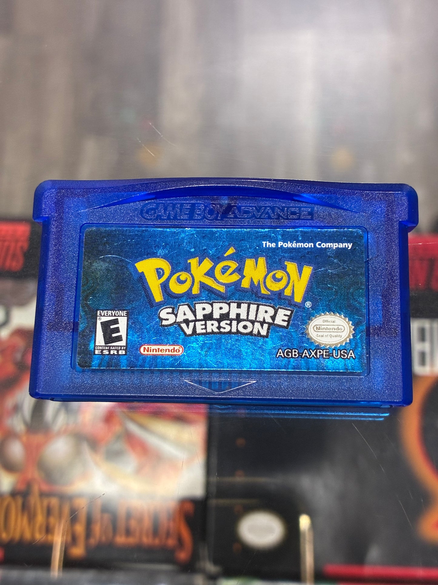 Pokémon Sapphire Gameboy Advance Authentic (Working Battery)