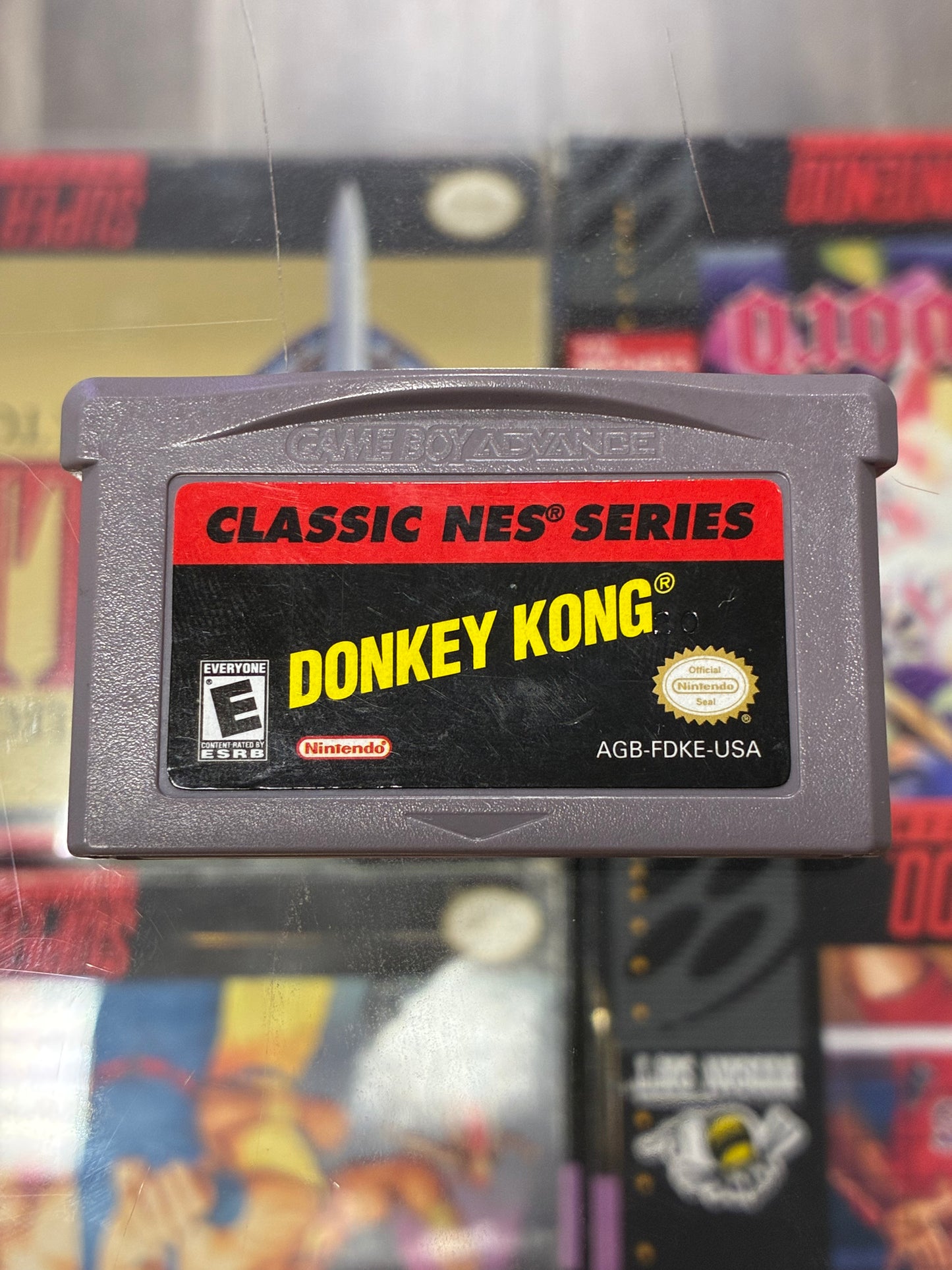 Donkey Kong Classic NES Series Gameboy Advance