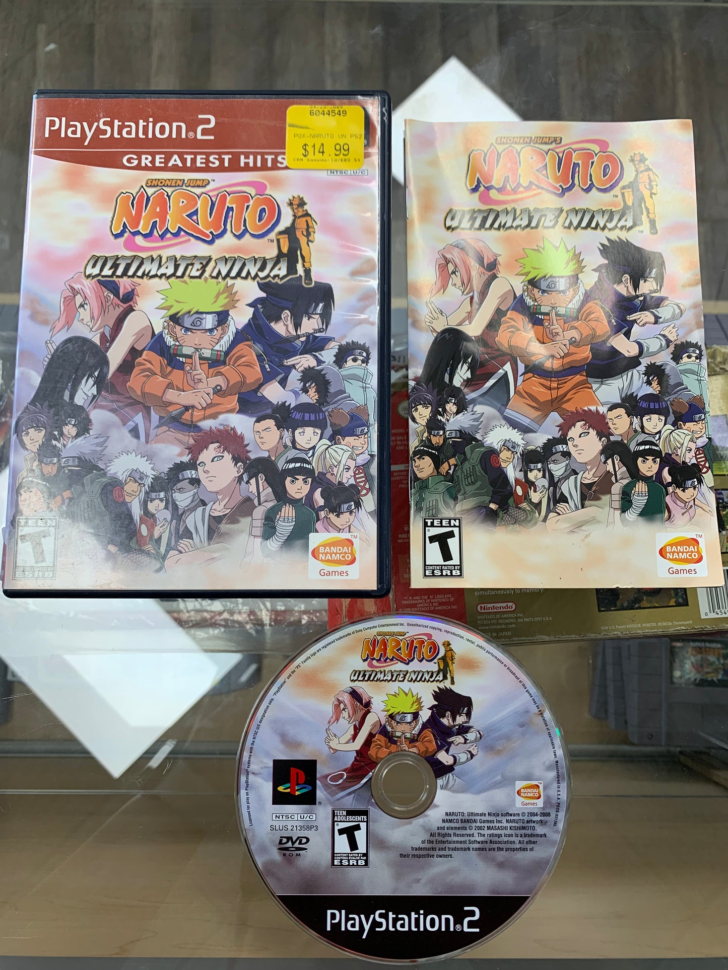 Naruto Ultimate Ninja Greatest Hits for PlayStation 2