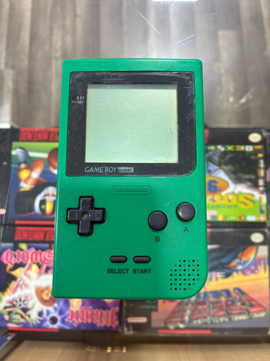 Nintendo GameBoy Pocket Handheld System (Green)