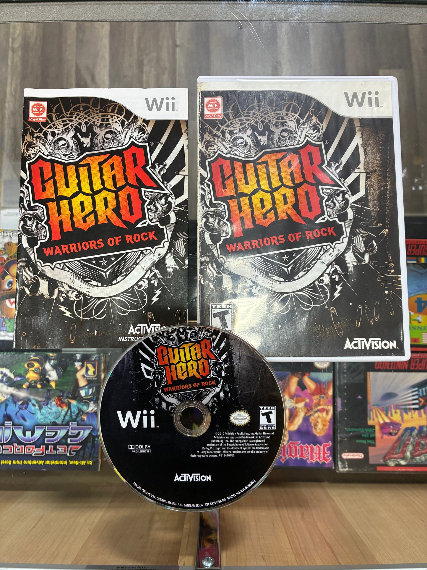 Guitar Hero Warriors of Rock Nintendo Wii