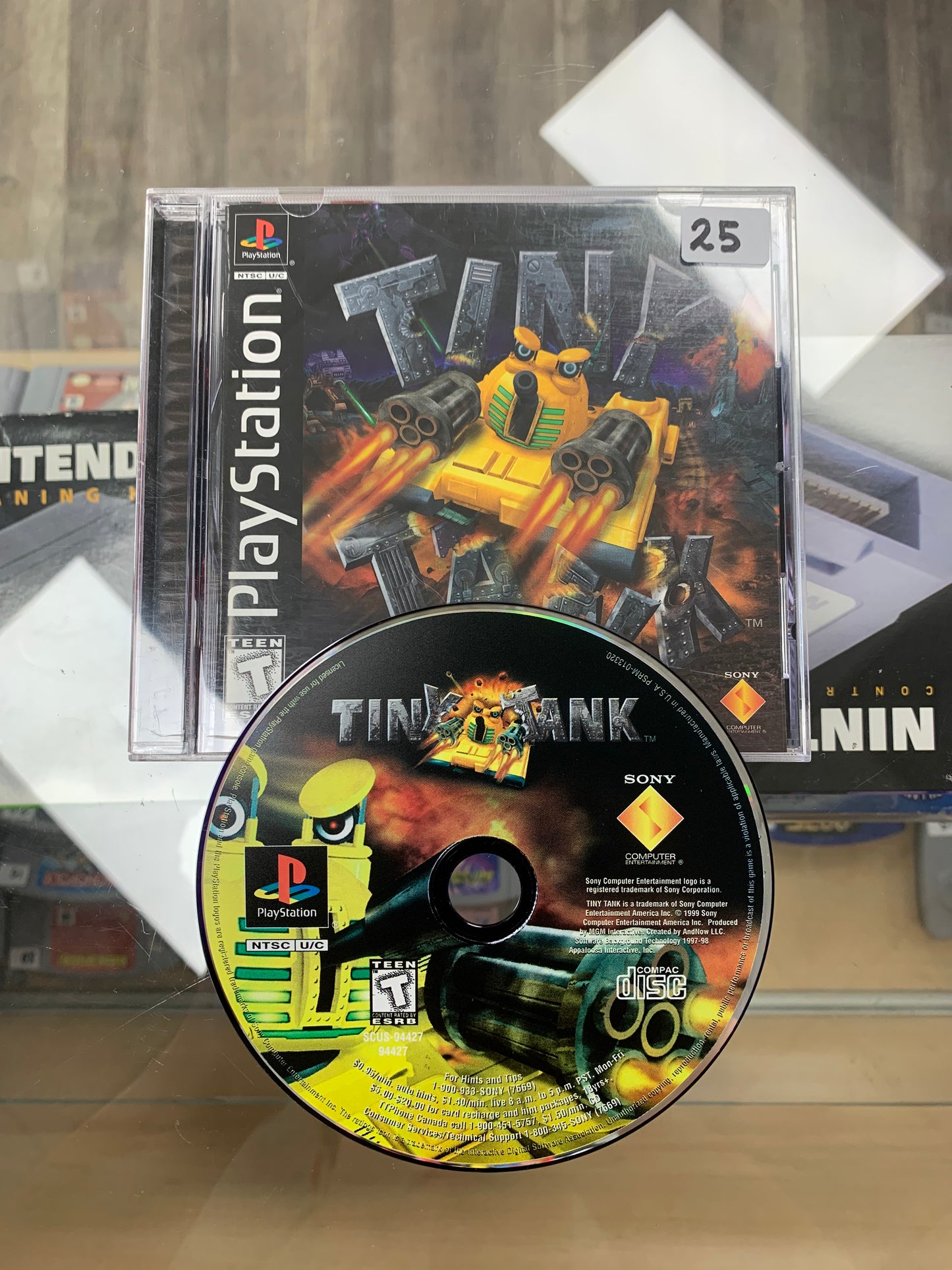 Tiny Tank for PlayStation 1 CIB