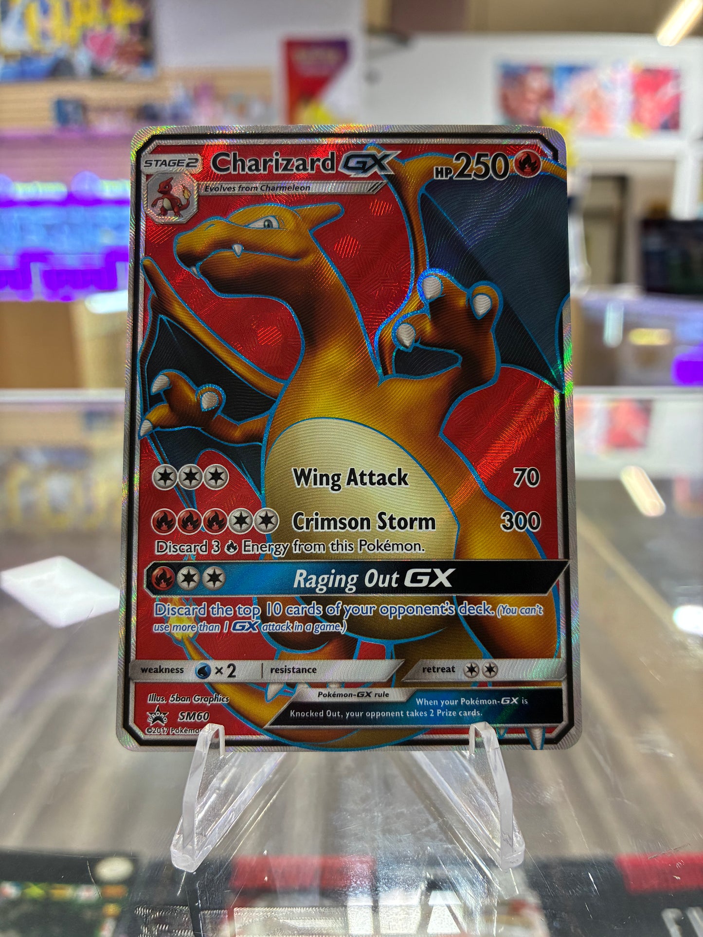 (NM) Charizard GX - SM60 - SM Promos