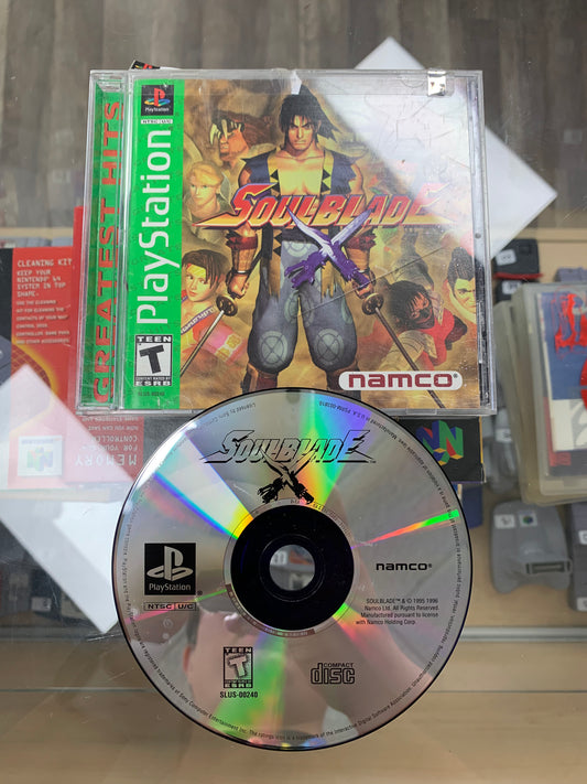 Soulblade Greatest Hits for PlayStation 1 CIB