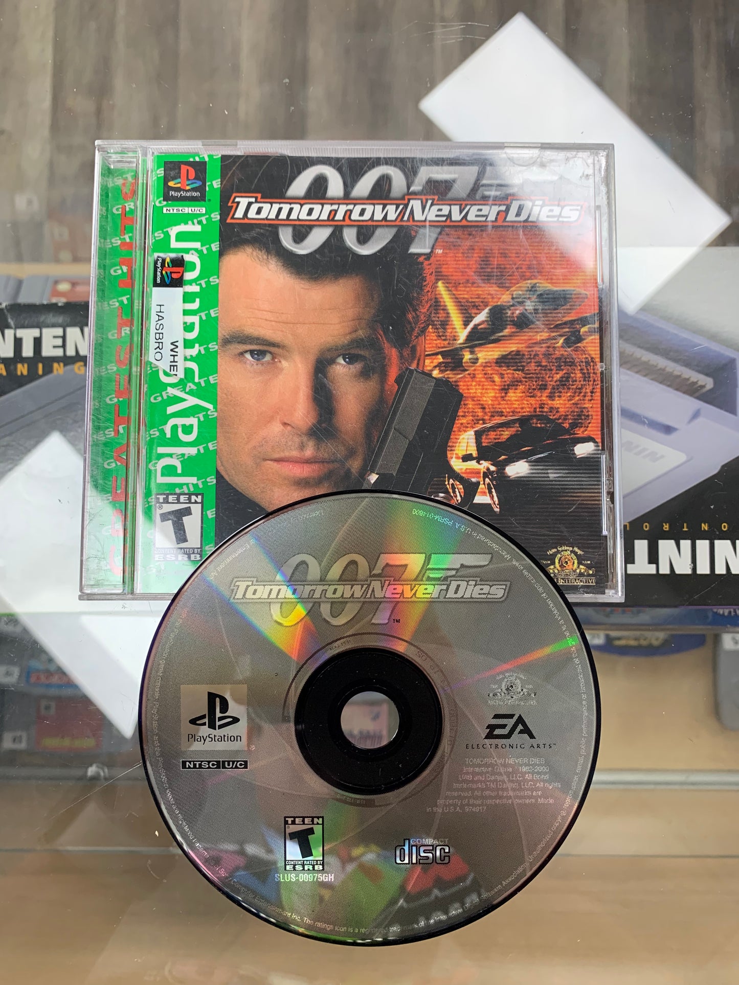 Tomorrow Never Dies 007 Greatest Hits for PlayStation 1 CIB