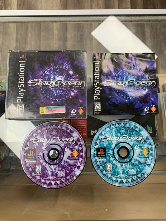 Star Ocean The Second Story for PlayStation 1 CIB