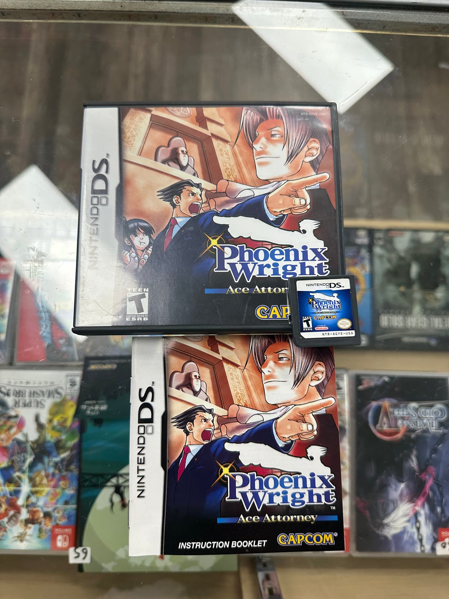 Phoenix Wright Ace Attorney Nintendo DS CIB