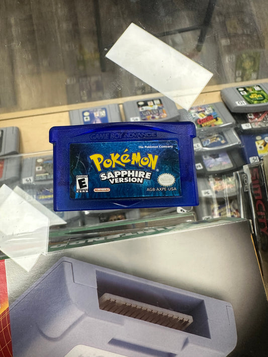 Pokémon Sapphire Nintendo Gameboy Advance Read