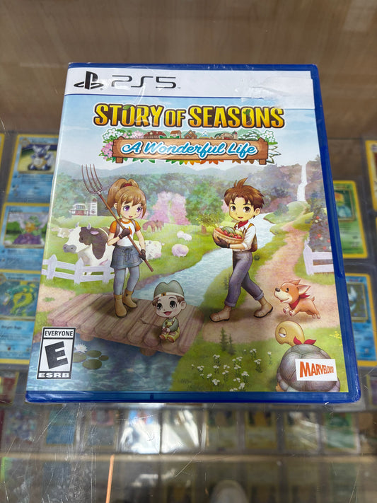 Story of Seasons A Wonderful Life PlayStation 5 UNOPENED