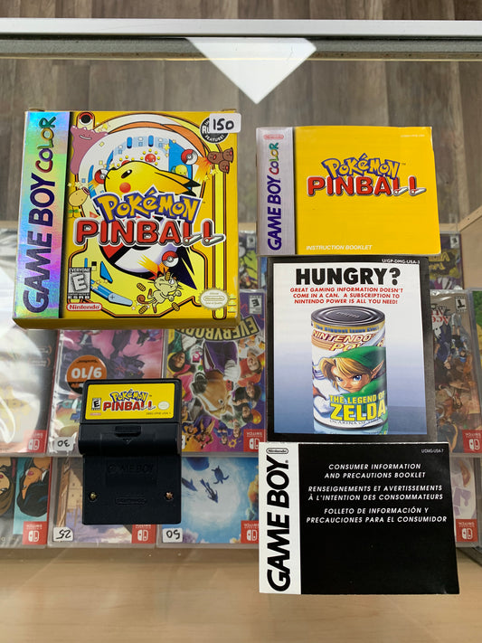 Pokémon Pinball for Game Boy Color CIB