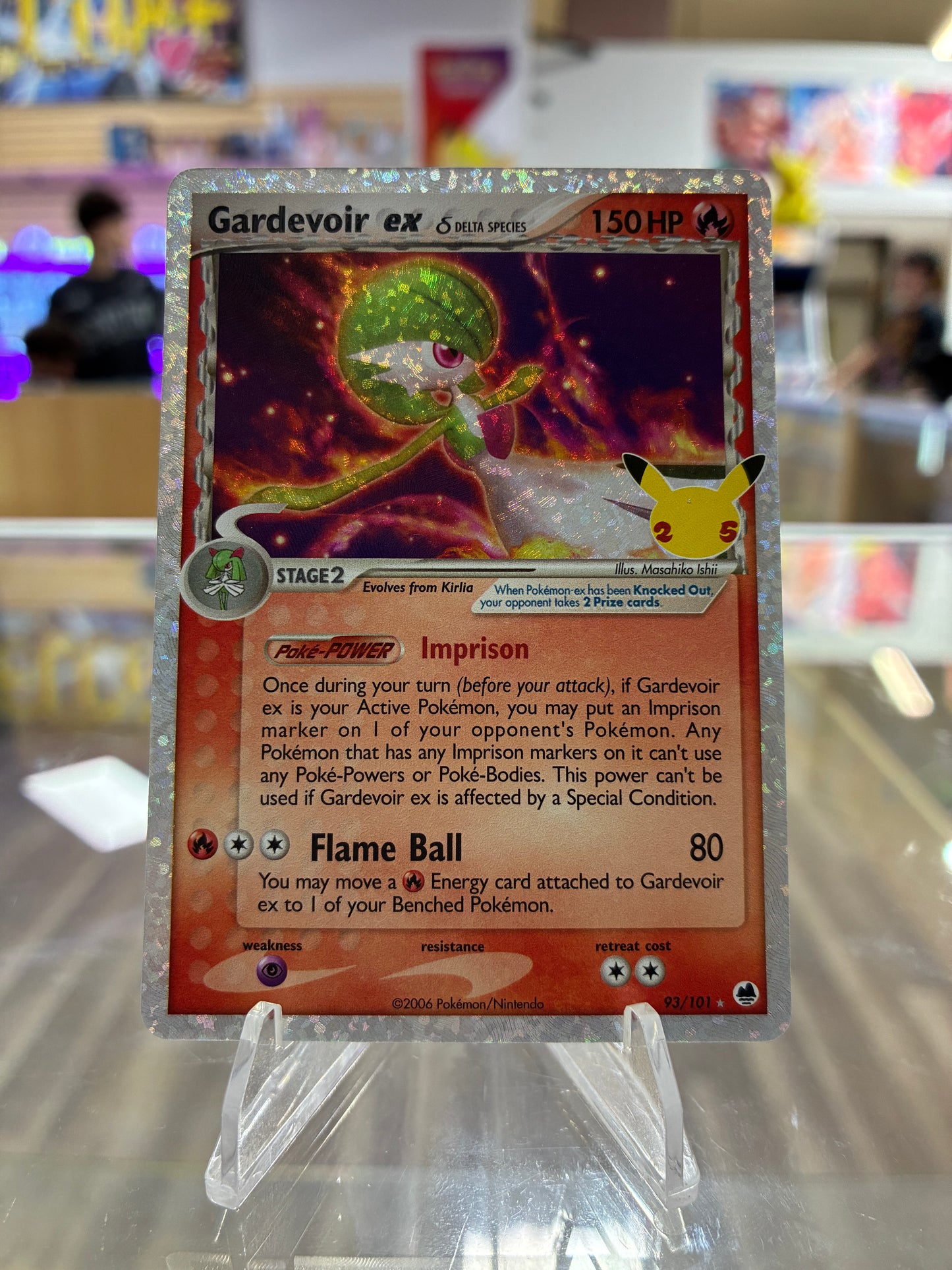 (NM) Gardevoir ex (Delta Species) - Celebrations: Classic Collection