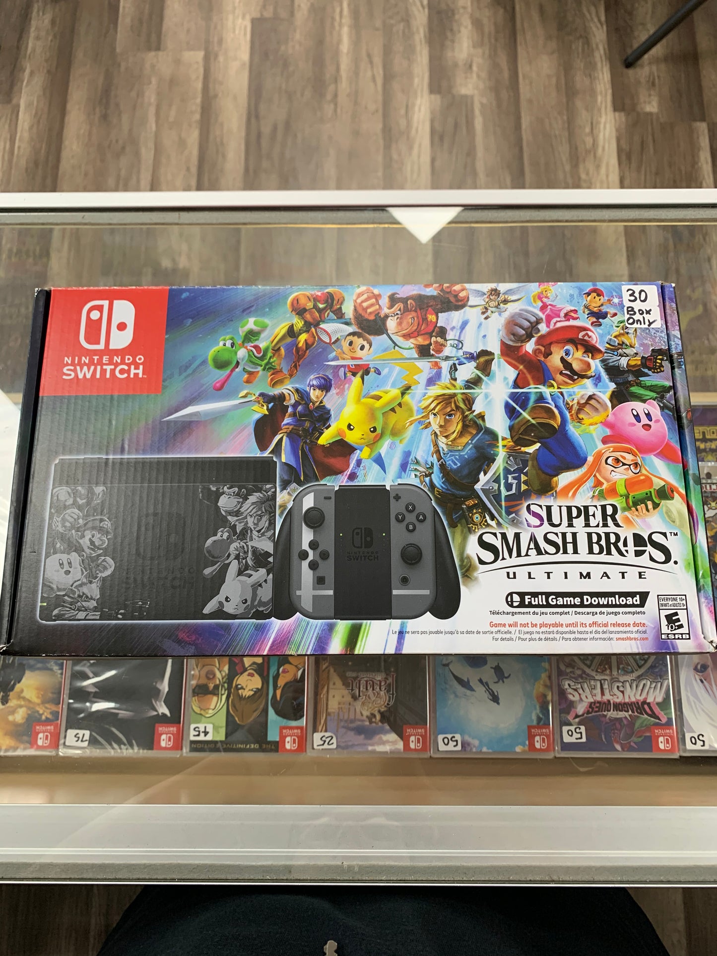 Box Only - Super Smash Bros. Ultimate Nintendo Switch