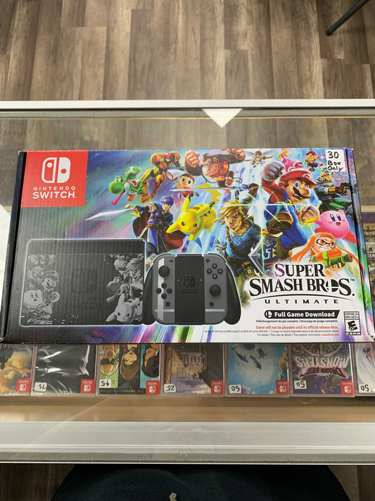 Box Only - Super Smash Bros. Ultimate Nintendo Switch