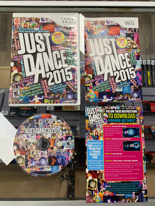 Just Dance 2015 for Nintendo Wii CIB