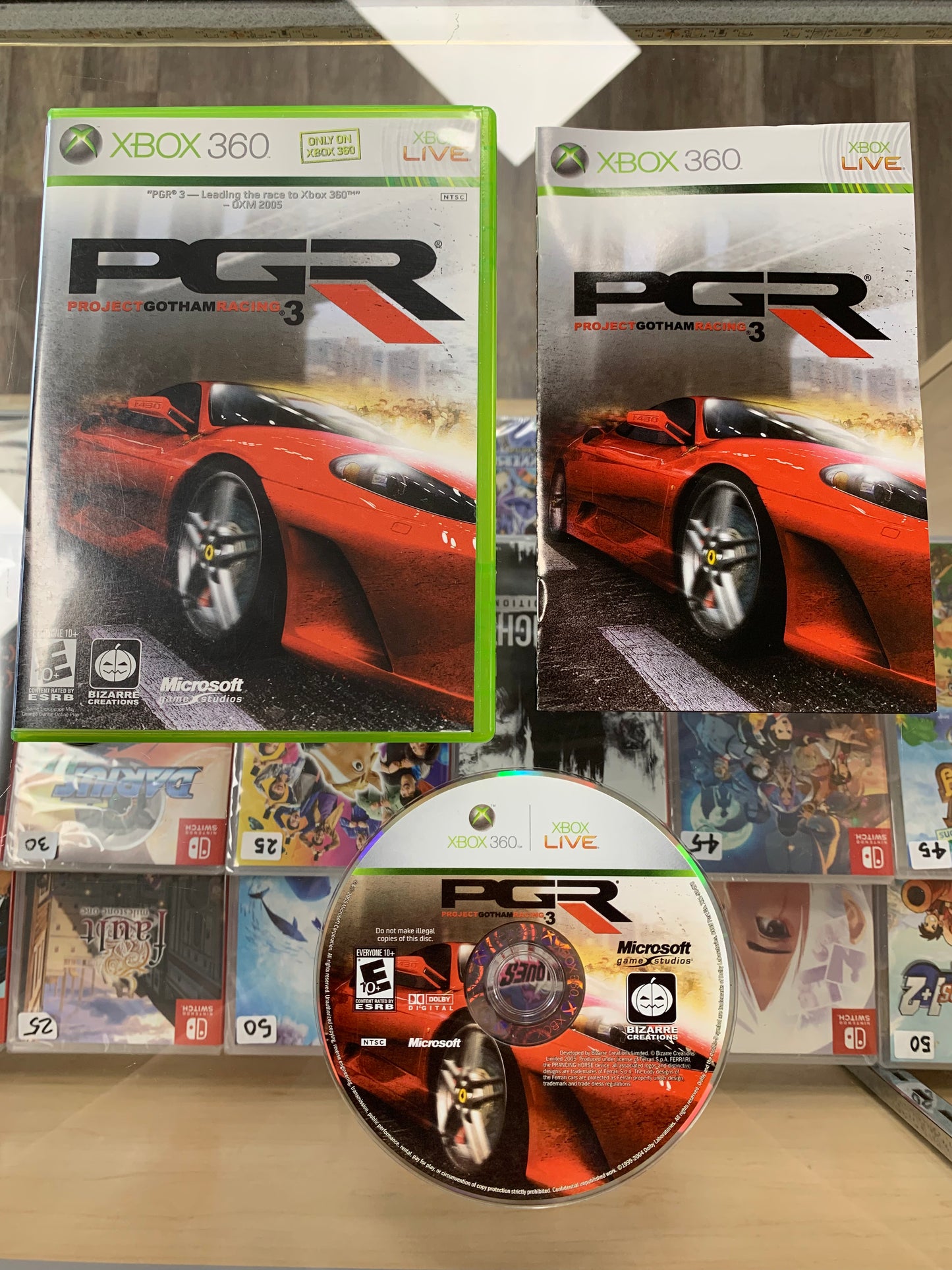 Project Gotham Racing 3 for Xbox 360 CIB