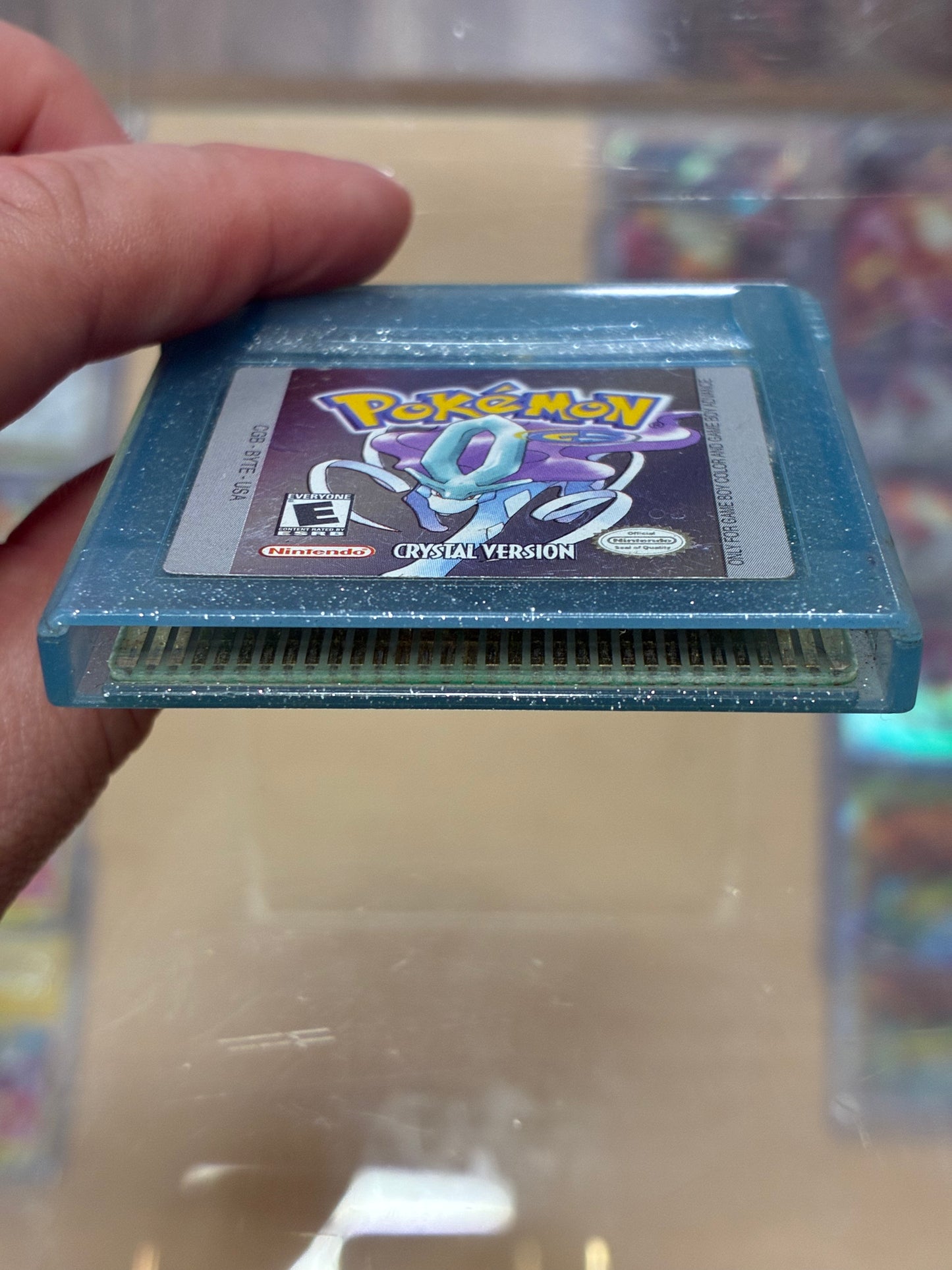 Pokémon Crystal GameBoy Color (Authentic)(New Battery)